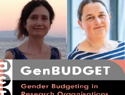 Gender Budgeting on the stage!